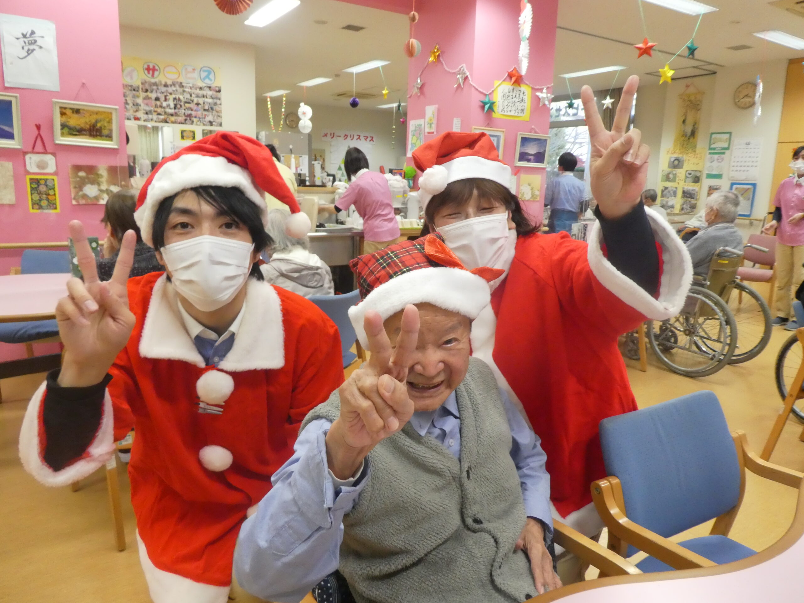 メリークリスマス 緑が丘デイサービス 最新情報 公式 社会福祉法人 武蔵村山正徳会